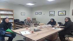 نشست مشترک بین مرکز تحقیقات عوامل اجتماعی موثر بر سلامت و واحد توسعه تحقیقات بالینی بیمارستان کوثر سمنان